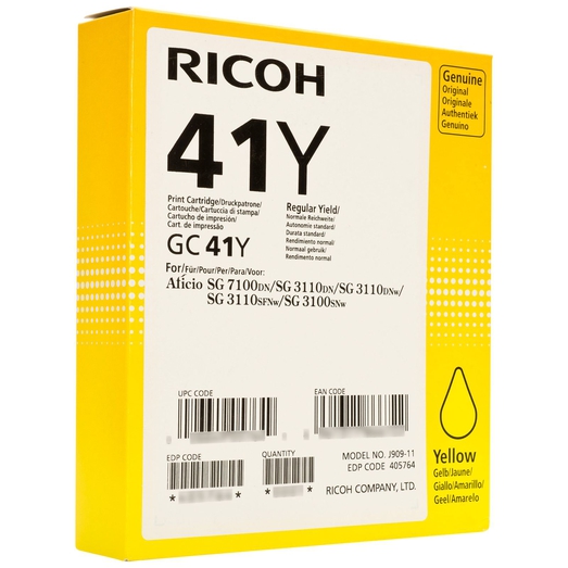 Купить Ricoh GC-41Y Ricoh GC-41Y